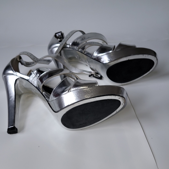 Barbara Bui Silver Heels - Picture 4 of 8
